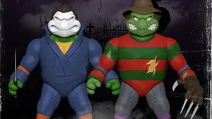 Ninja Turtles Slasher Movie Mashup Action Figures SEWER SLASHERS